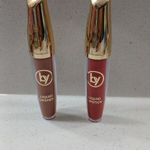 BY Liquid Lipstick Set - Brown and Red